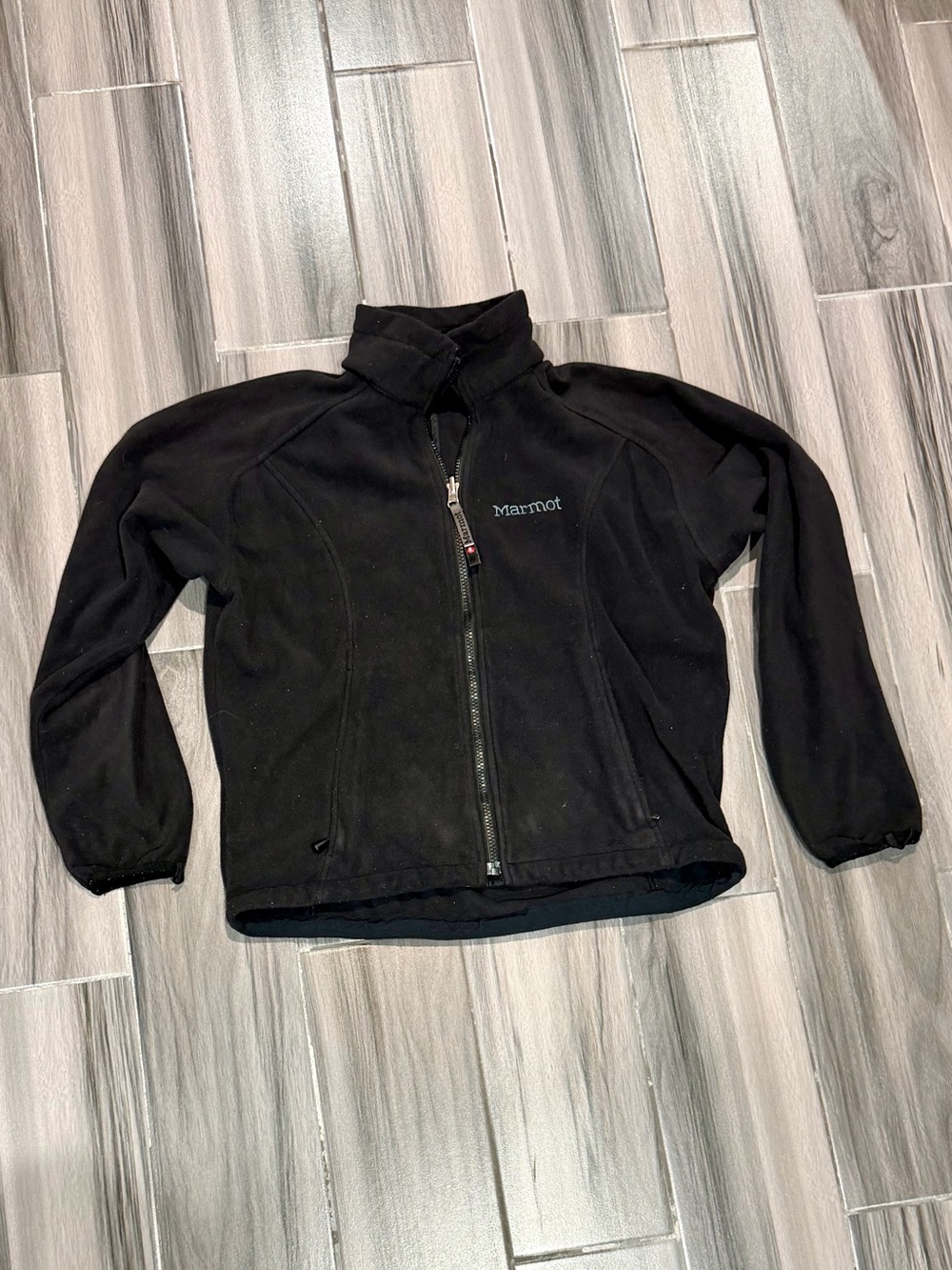 Marmot Black Full-Zip Fleece Jacket